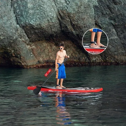 11' Inflatable Surfboard SUP with Adjustable Paddle Fin