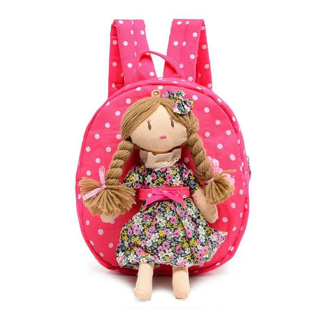 2016 New Cartoon Kid School Backpack For Child School Bag For Kindergarten Girl Baby Student School Boy Cute bear Backpack
