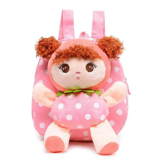 2016 New Cartoon Kid School Backpack For Child School Bag For Kindergarten Girl Baby Student School Boy Cute bear Backpack