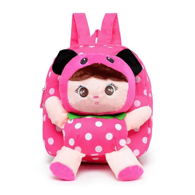 2016 New Cartoon Kid School Backpack For Child School Bag For Kindergarten Girl Baby Student School Boy Cute bear Backpack
