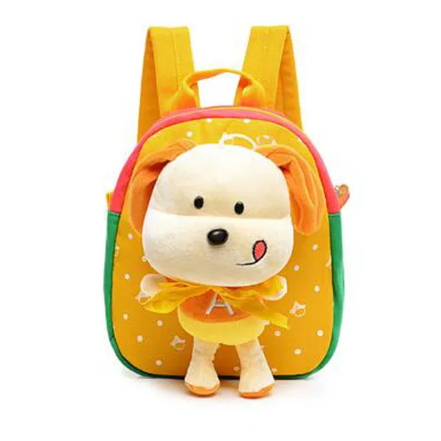 2016 New Cartoon Kid School Backpack For Child School Bag For Kindergarten Girl Baby Student School Boy Cute bear Backpack