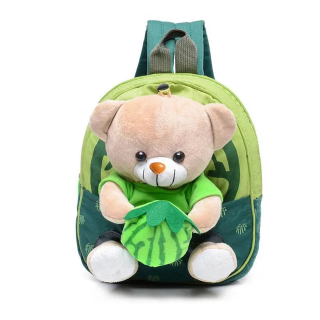 2016 New Cartoon Kid School Backpack For Child School Bag For Kindergarten Girl Baby Student School Boy Cute bear Backpack
