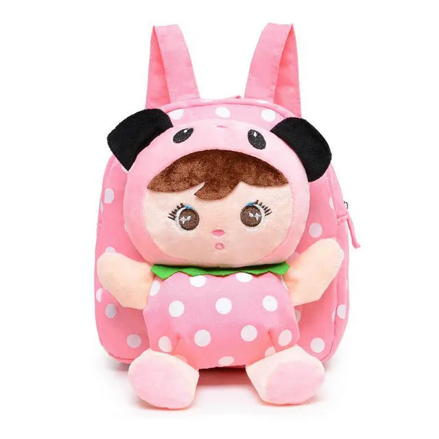 2016 New Cartoon Kid School Backpack For Child School Bag For Kindergarten Girl Baby Student School Boy Cute bear Backpack