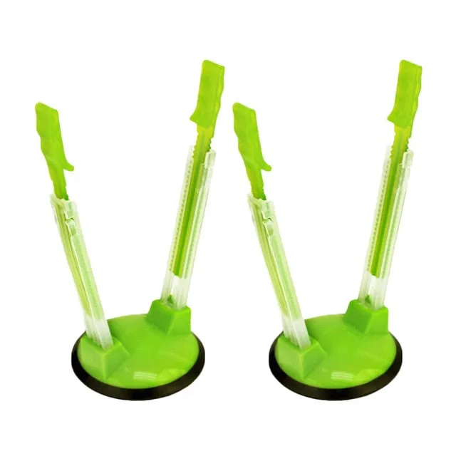 2Pcs Bag Clip Ziplock Storage Bag Holder