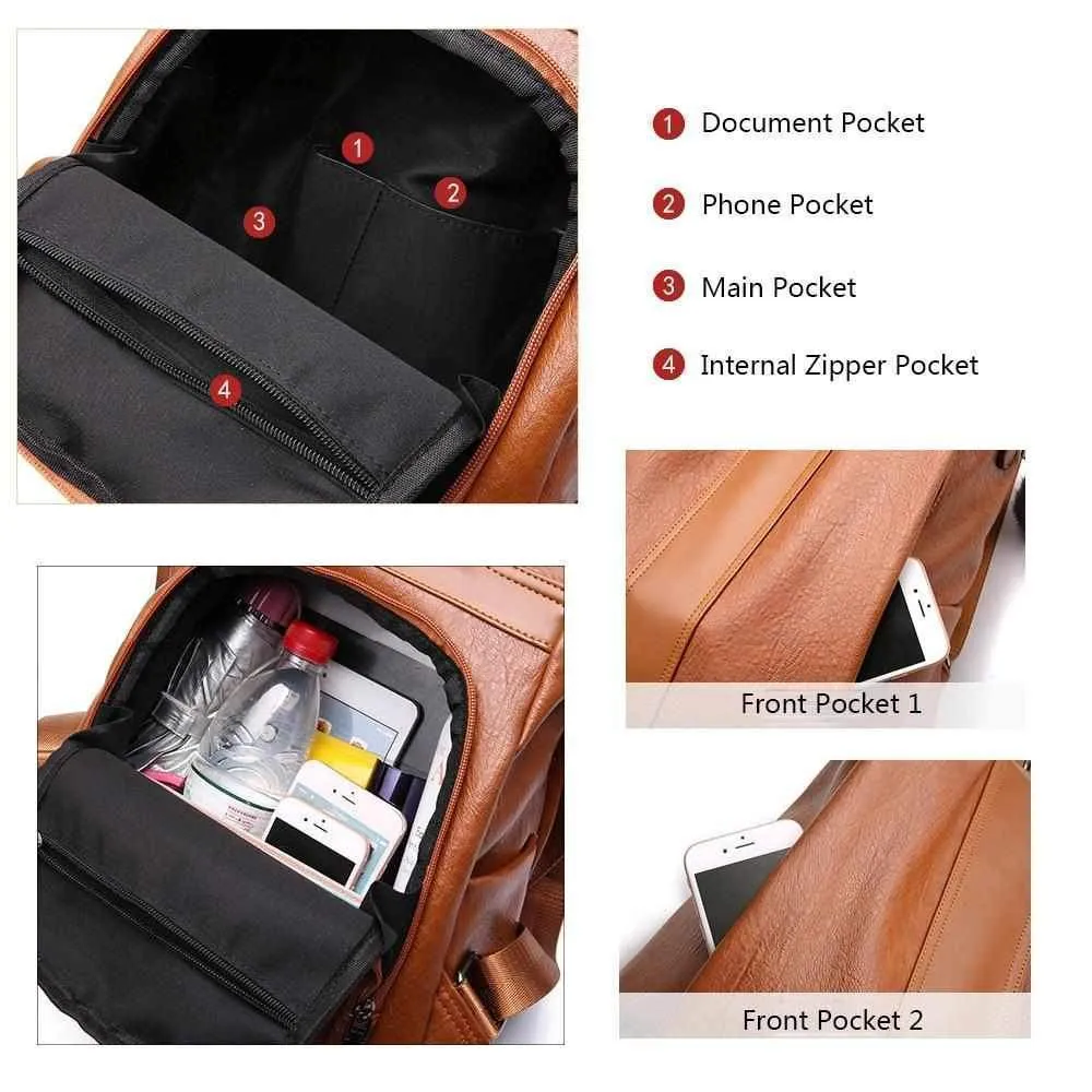 3 Way Anti-Theft Women's Waterproof Backpack