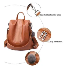 3 Way Anti-Theft Women's Waterproof Backpack