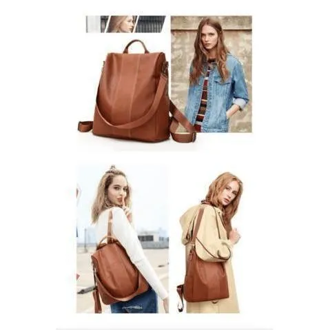 3 Way Anti-Theft Women's Waterproof Backpack