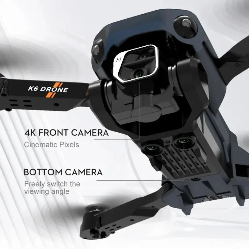 4K HD Dual Camera Drone with Optical Flow for Stunning Aerial Shots