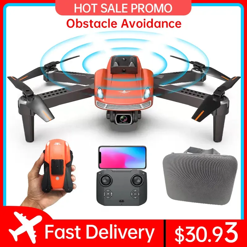 4K HD Mini Drone with Obstacle Avoidance & Foldable Design