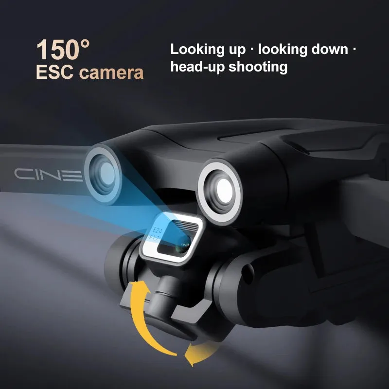 4K HD Professional Drone with Brushless Motor & WIFI FPV Streaming