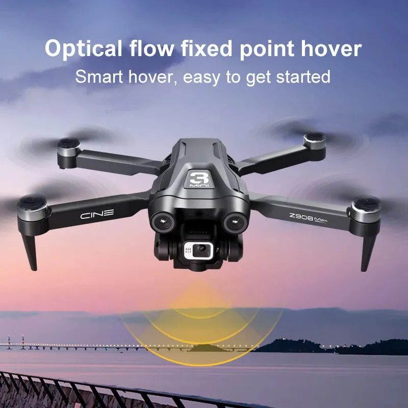 4K HD Professional Drone with Brushless Motor & WIFI FPV Streaming