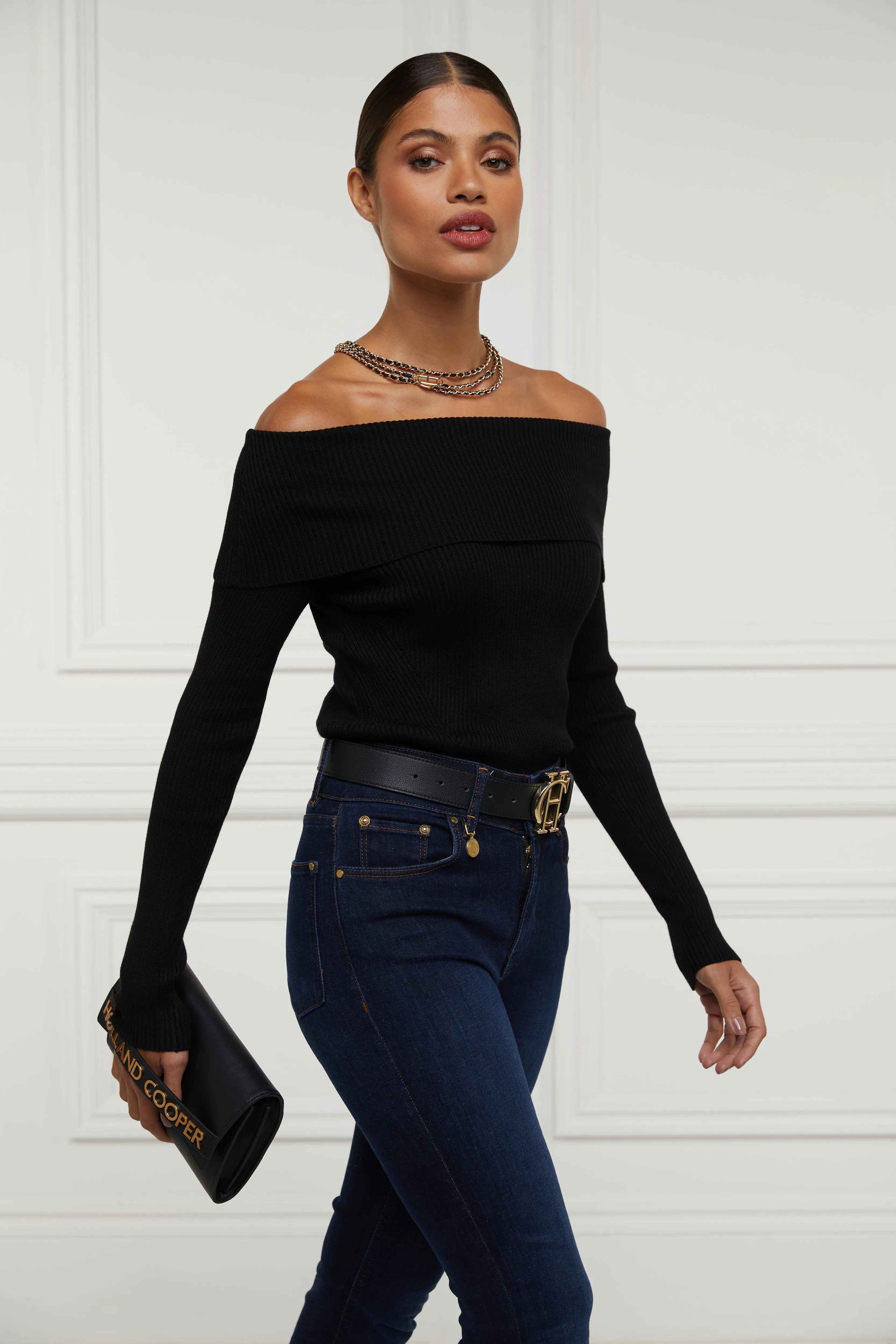 Abbot Clutch Bag (Black)
