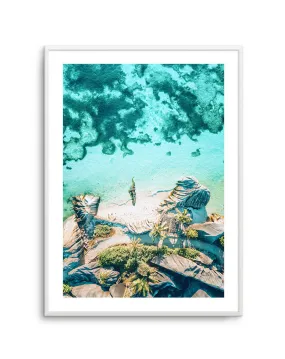 Above The Sea | Seychelles Art Print