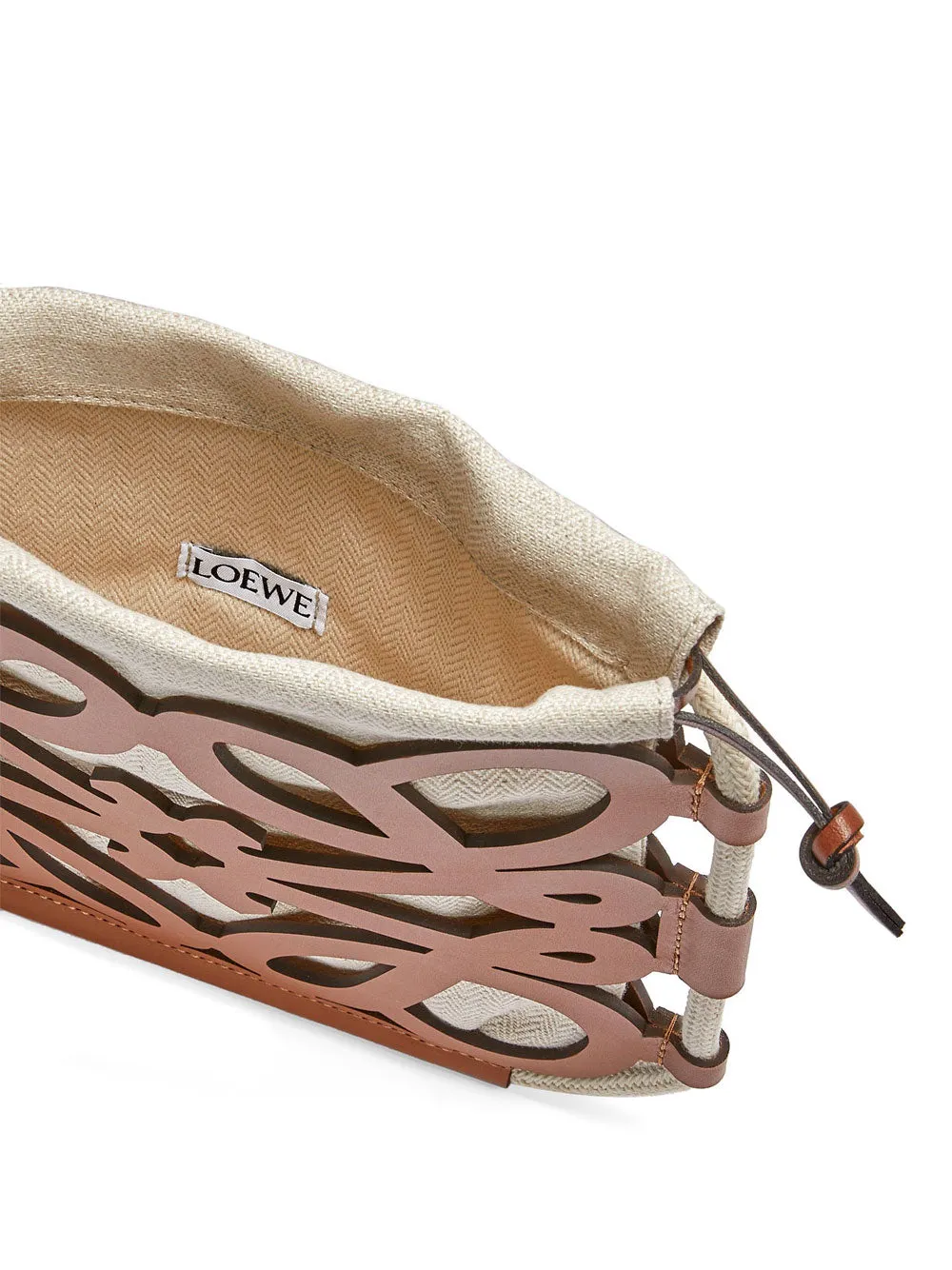 Anagram cut-out bag