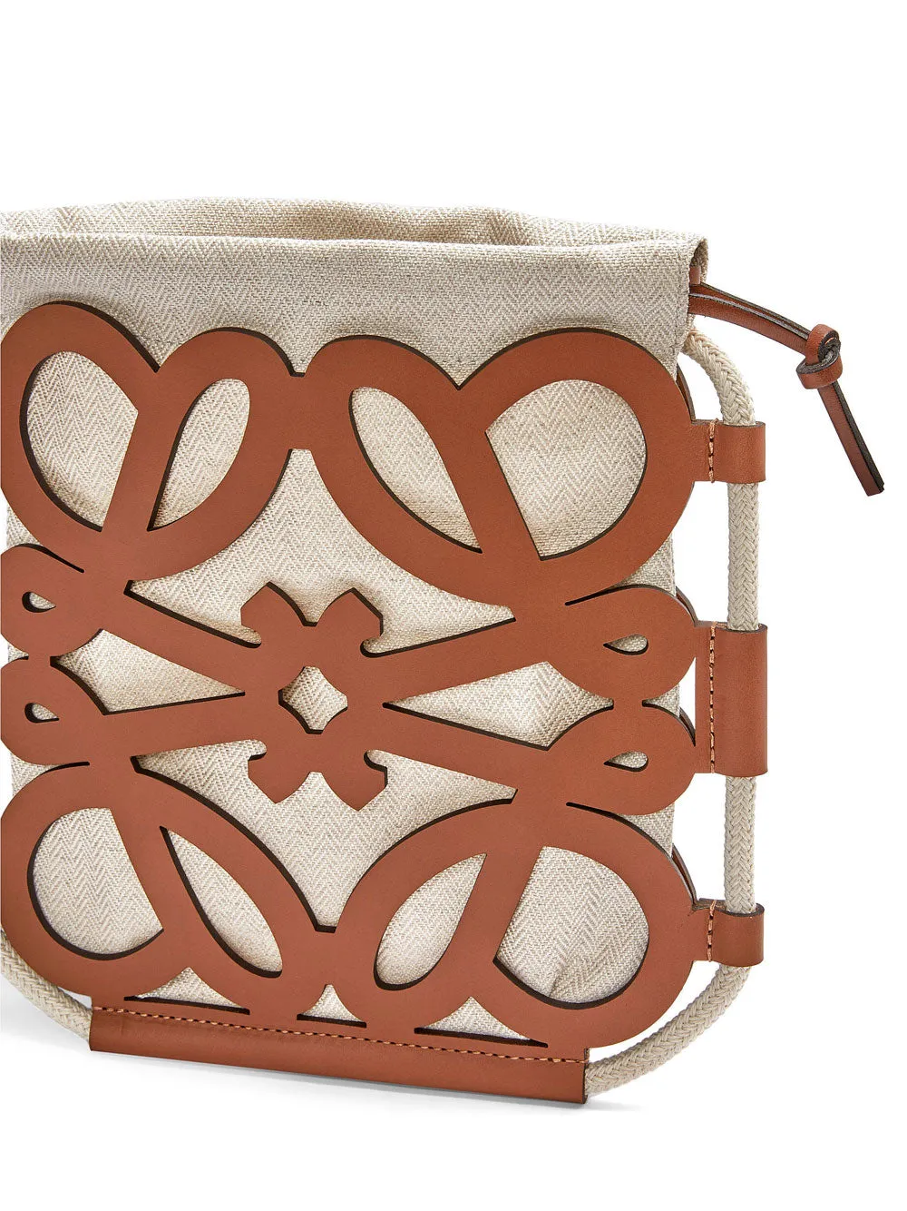 Anagram cut-out bag