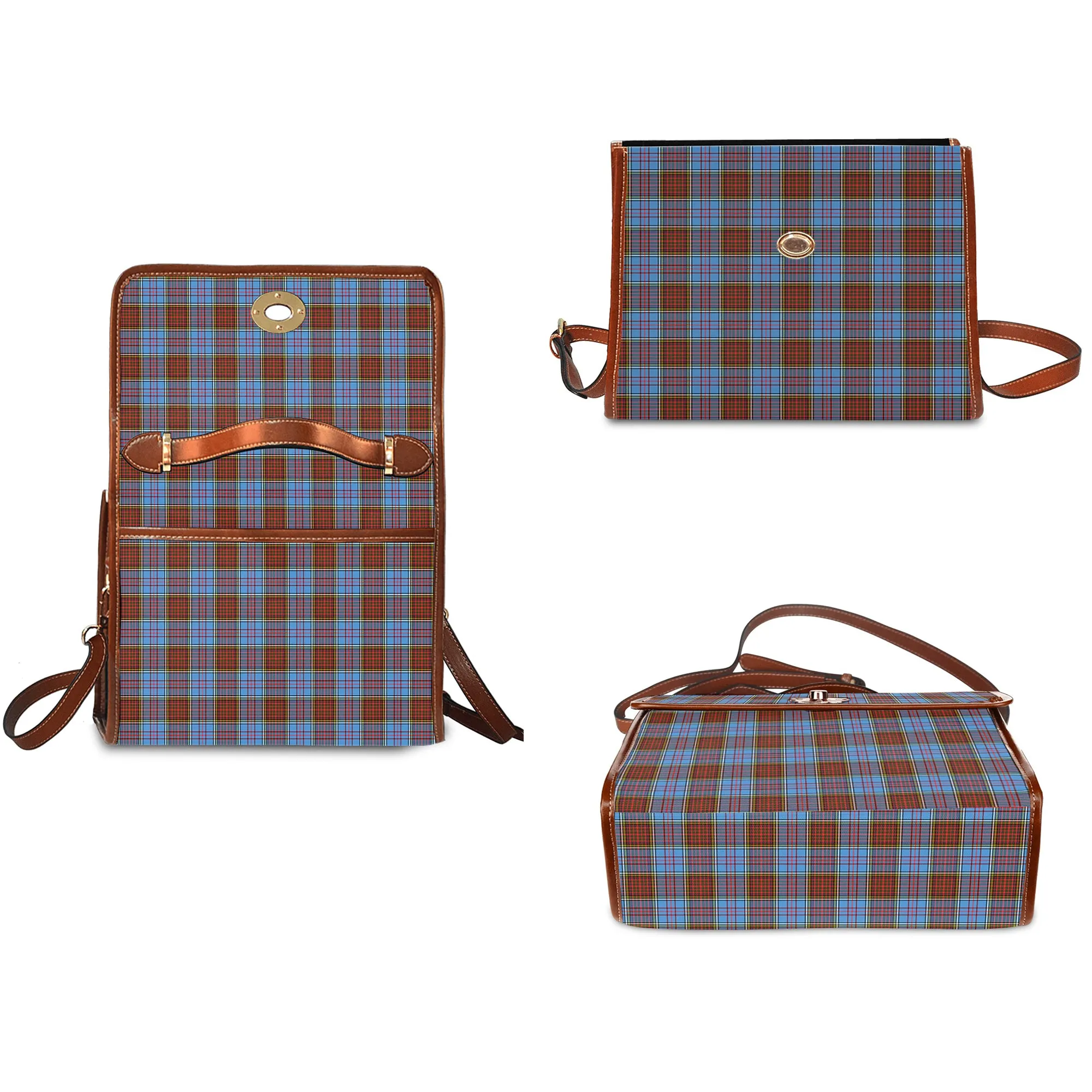 Anderson Modern Tartan Waterproof Canvas Bag