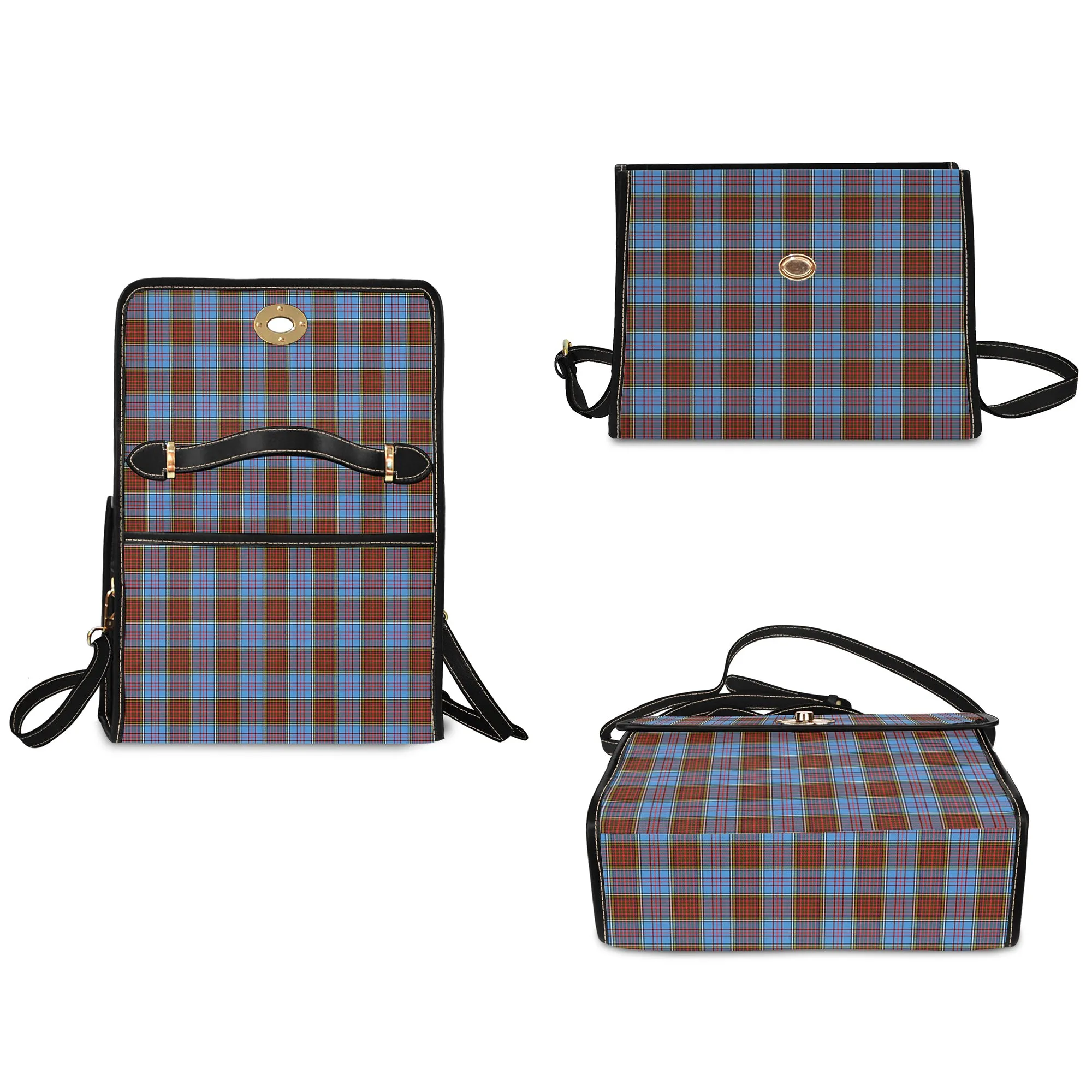 Anderson Modern Tartan Waterproof Canvas Bag