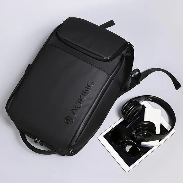 Aoking USB Charging Laptop Work Backpack