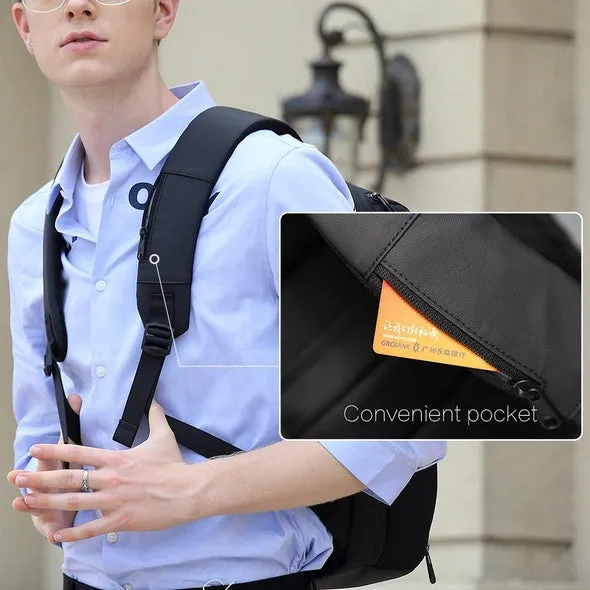 Aoking USB Charging Laptop Work Backpack