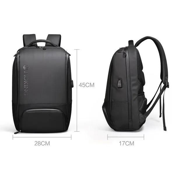 Aoking USB Charging Laptop Work Backpack