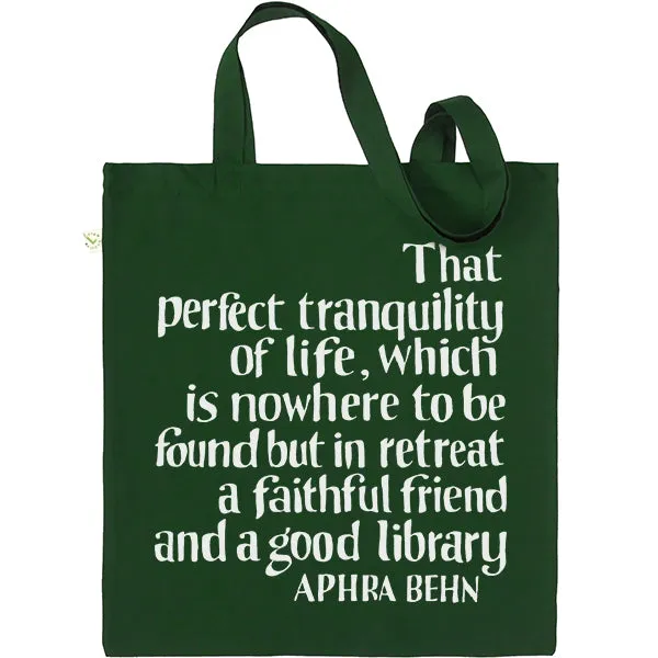 Aphra Behn Library Bag