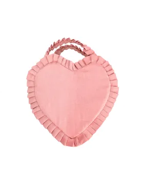 Baby Pink Heart-Shaped Bag