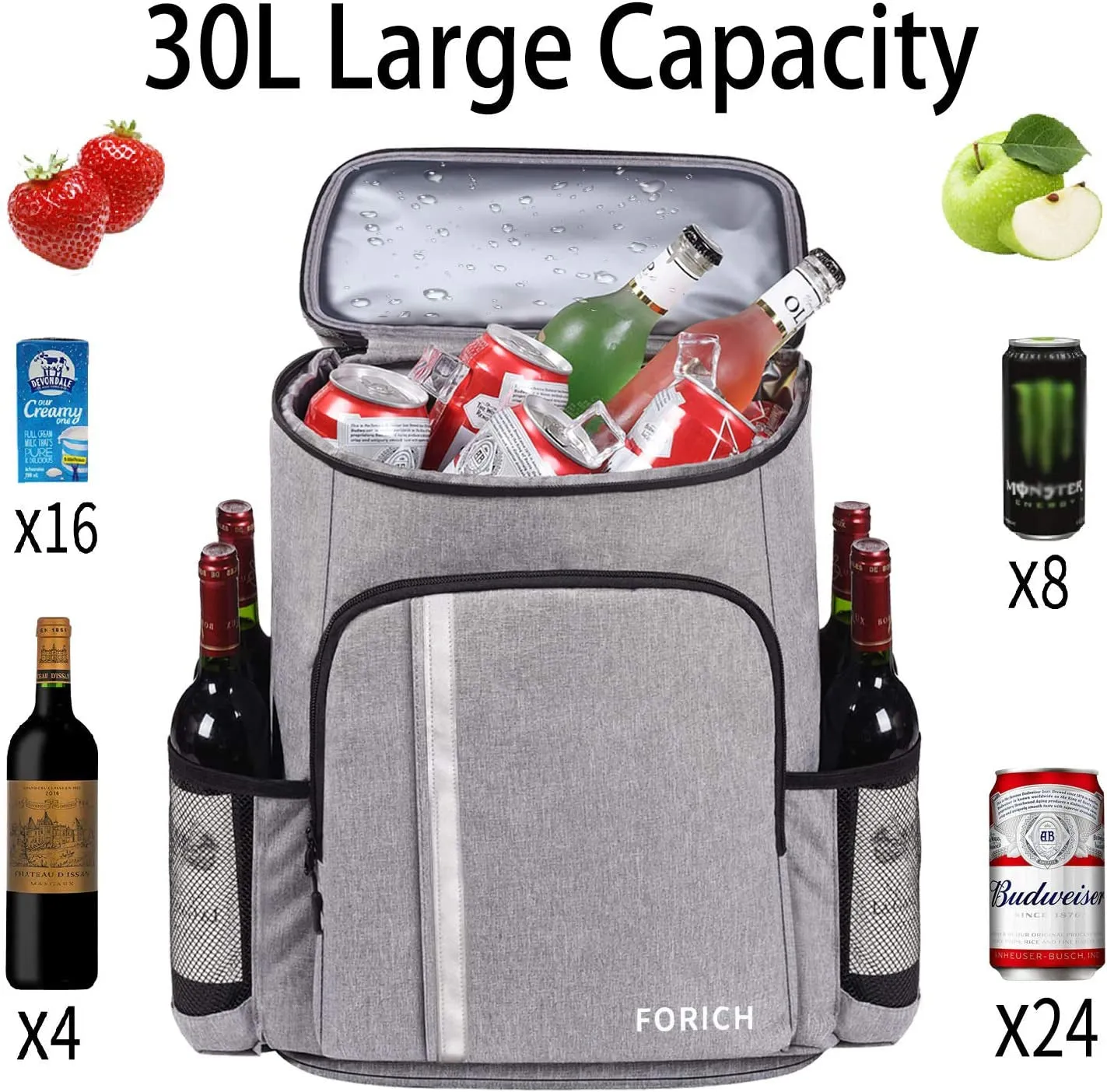 Backpack Cooler Leakproof ,Insulated & Waterproof Bag