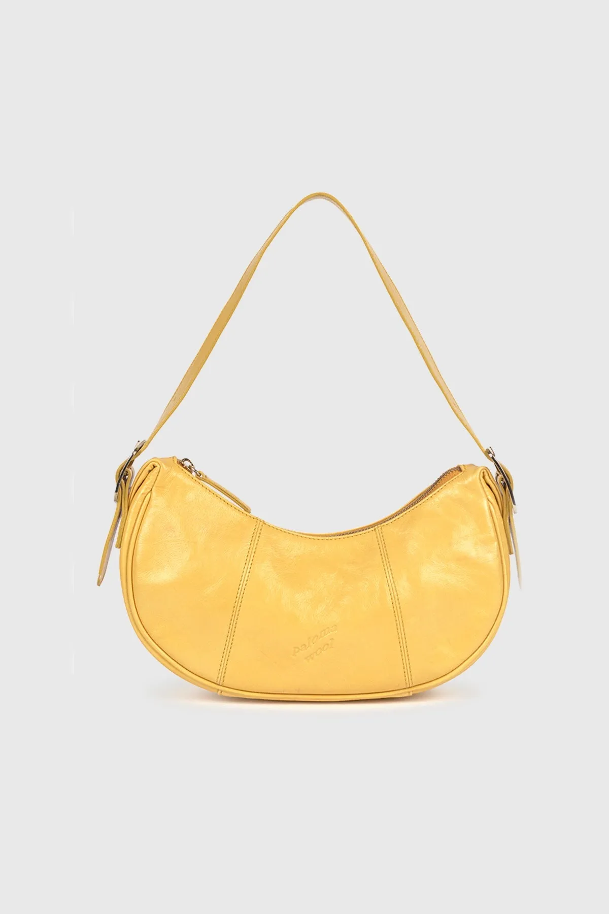 Bean Leather Bag - Yellow