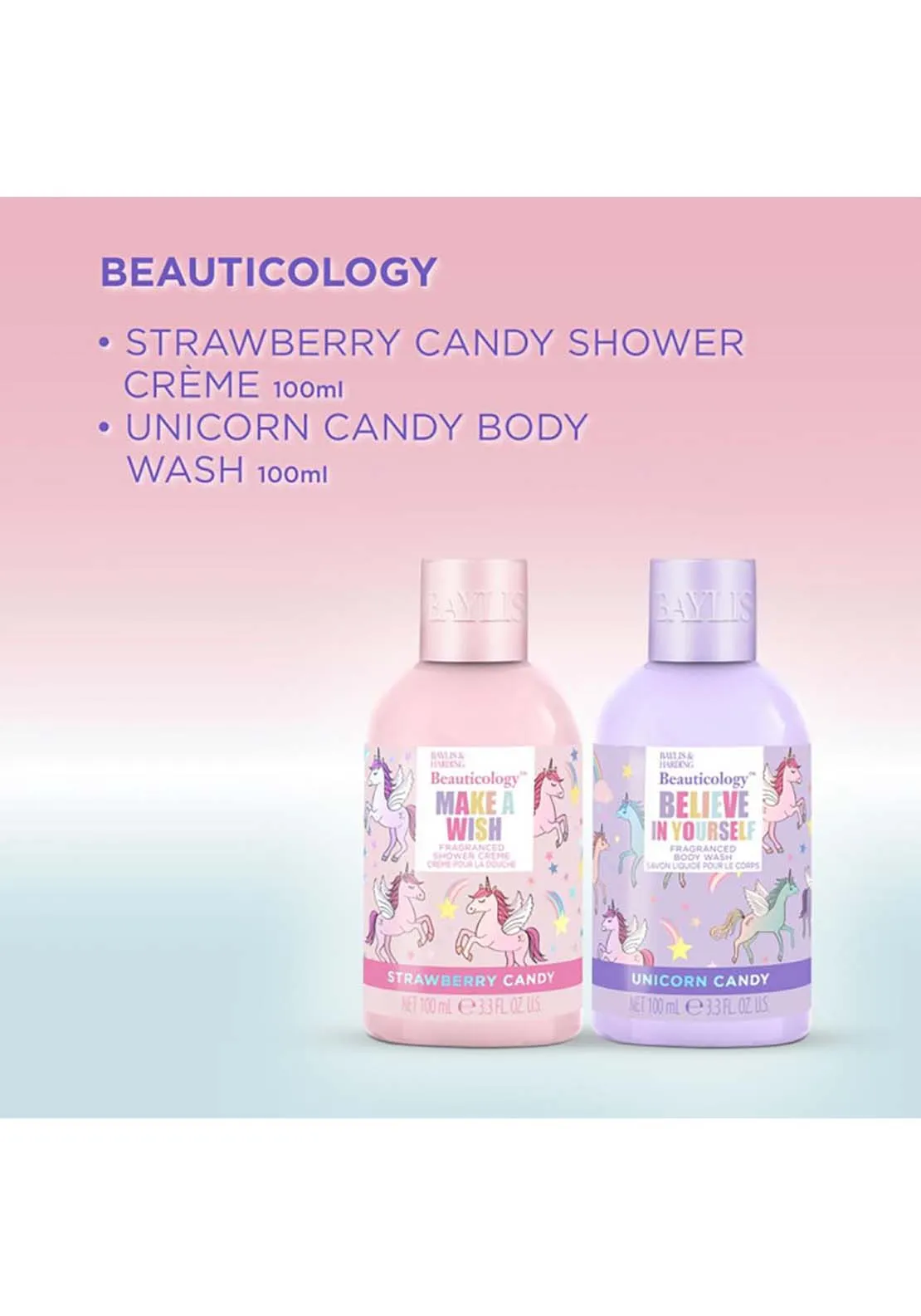 Beauticology Candy Unicorn Beauty Bag Gift Set