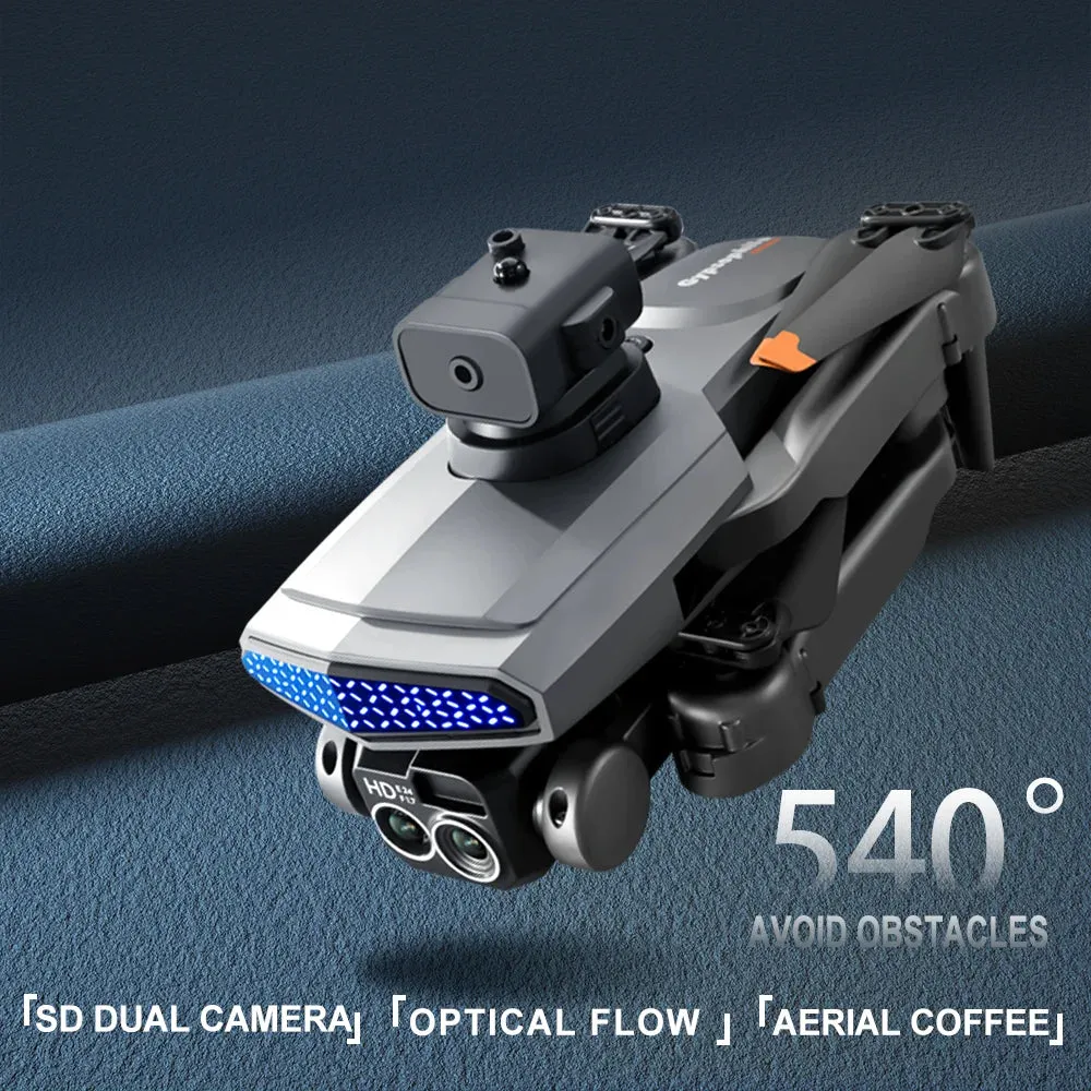 Beginner-Friendly D6 Foldable Drone with 480P Camera & Obstacle Avoidance
