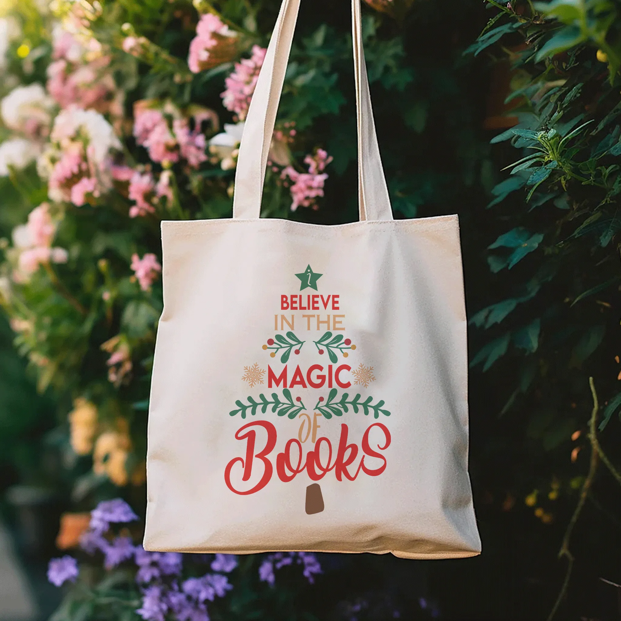 Believe In The Magic Of Books Book Lovers Gift TBW241