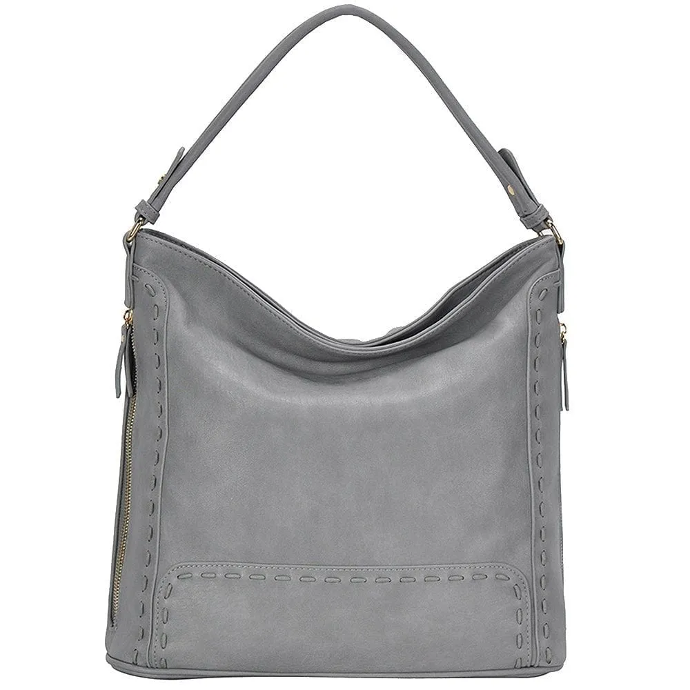 BGO88032 Monogrammable Modern Stitching  Hobo Bag
