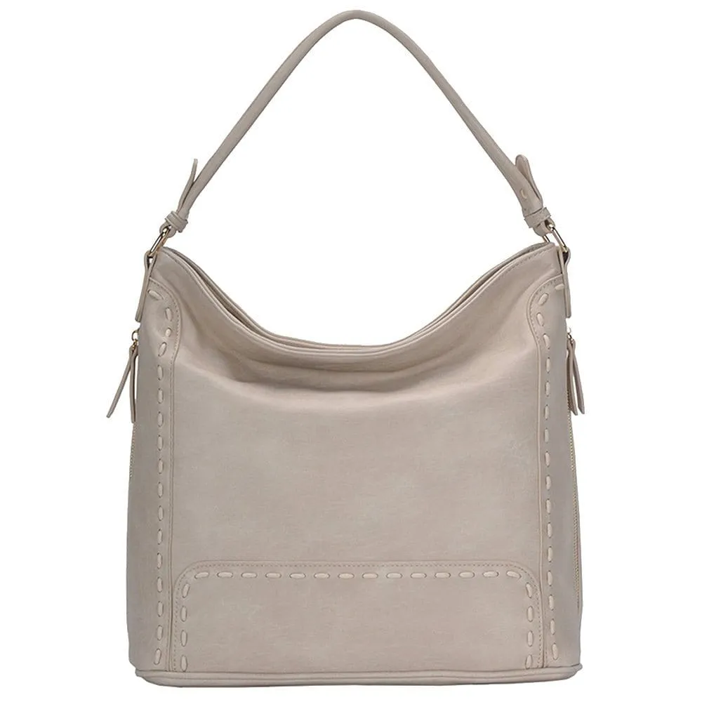 BGO88032 Monogrammable Modern Stitching  Hobo Bag