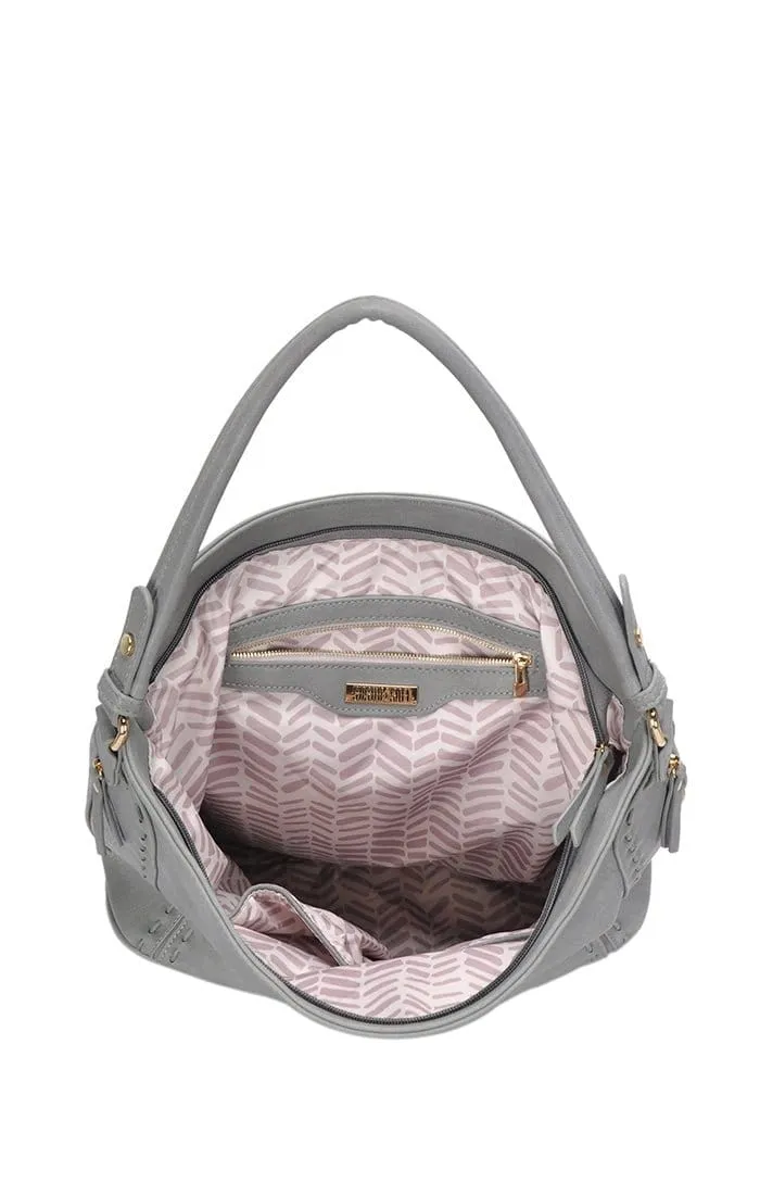 BGO88032 Monogrammable Modern Stitching  Hobo Bag