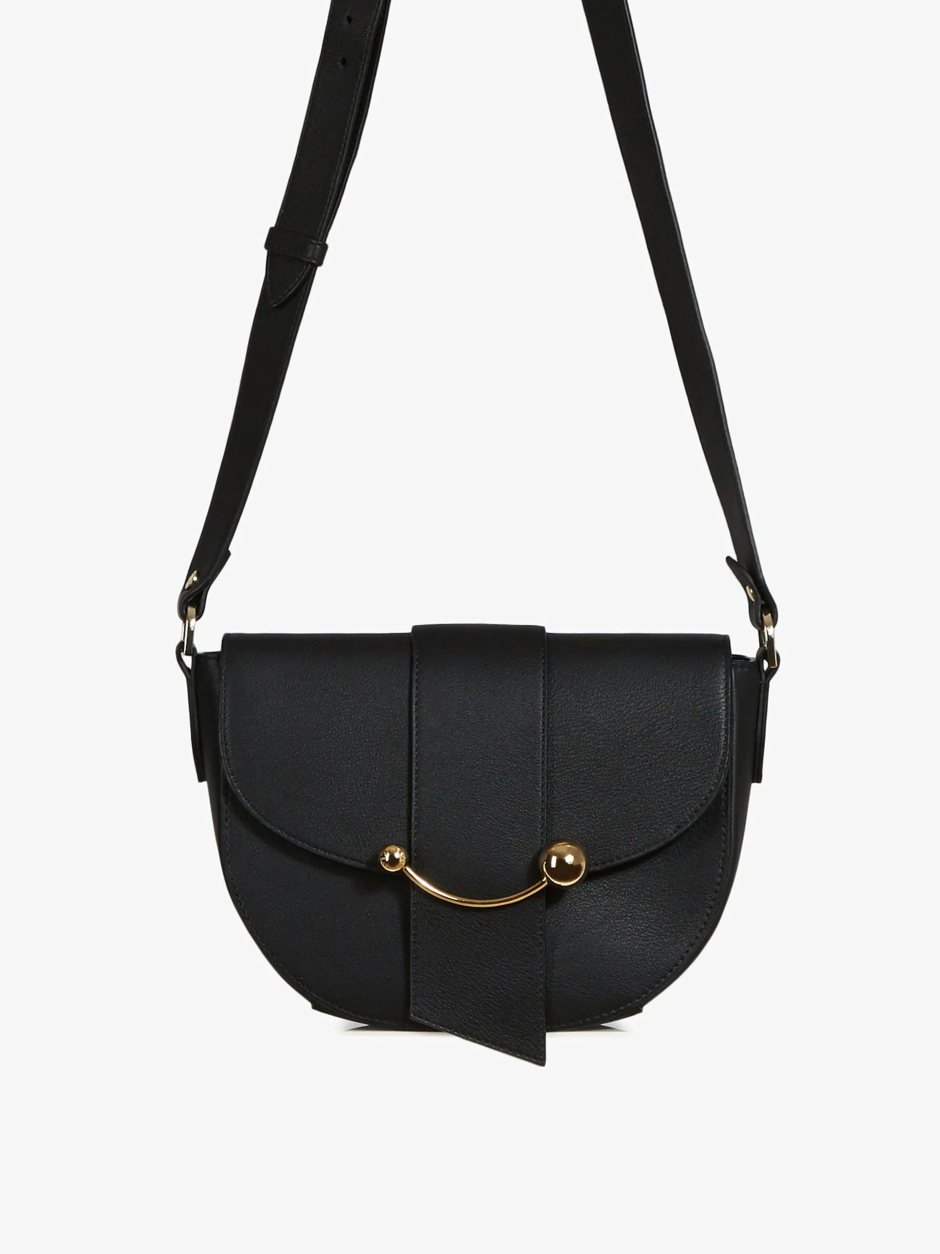Black Crescent satchel bag
