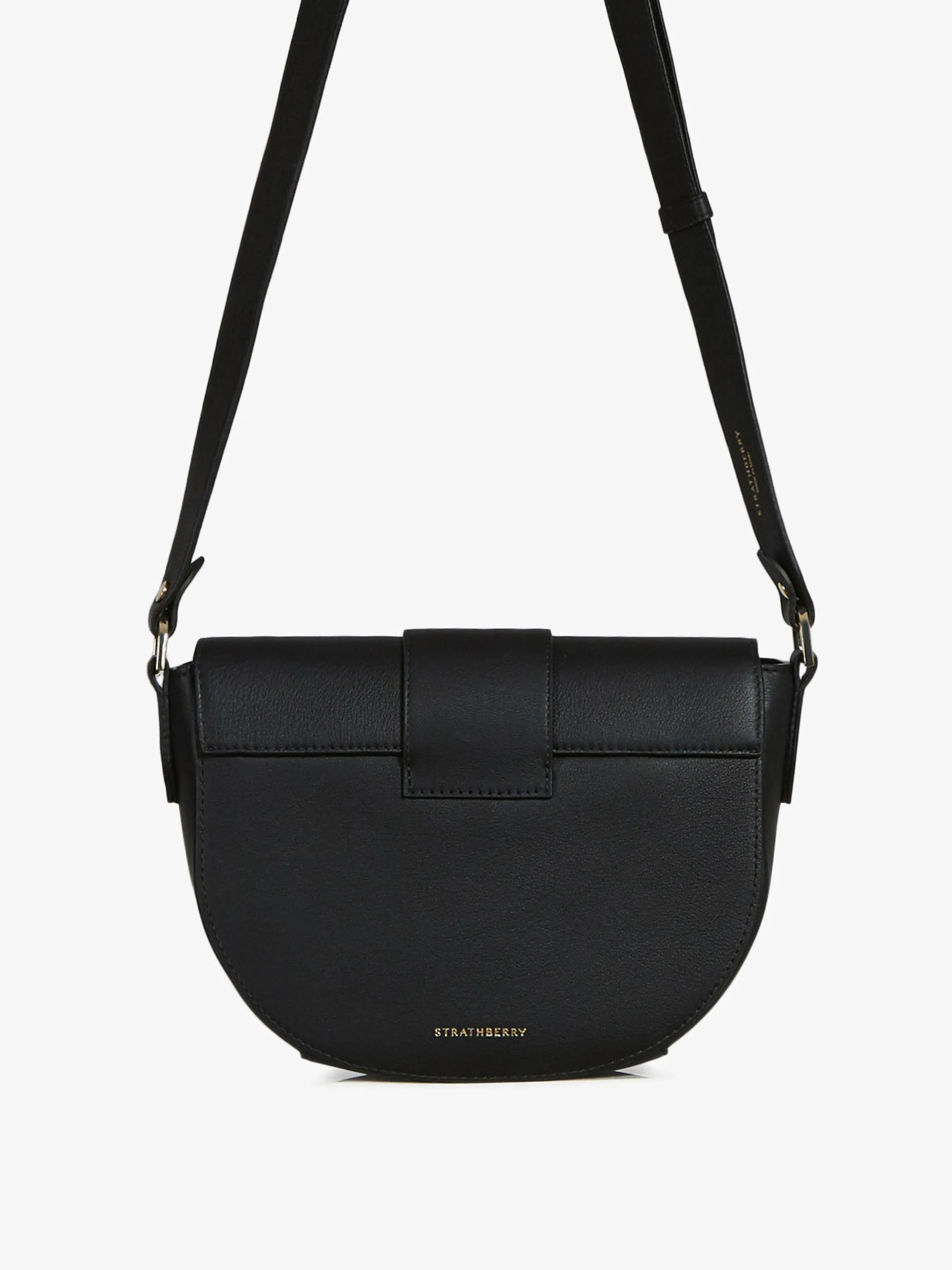 Black Crescent satchel bag