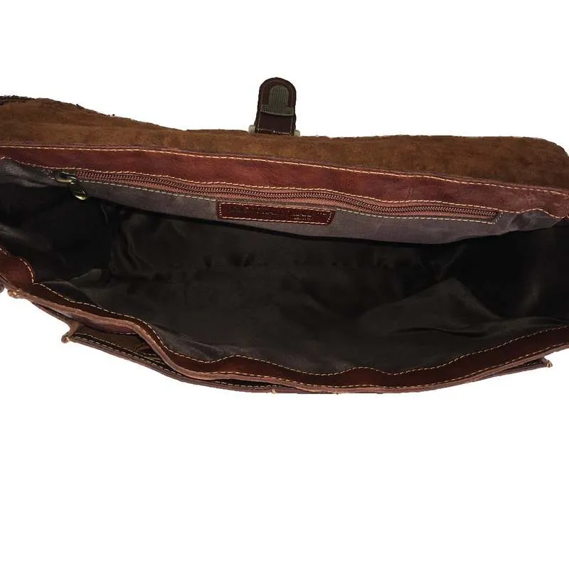 Bronco Cognac Messenger Bag