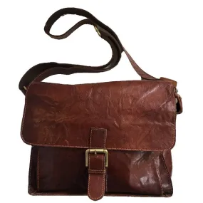Bronco Cognac Messenger Bag
