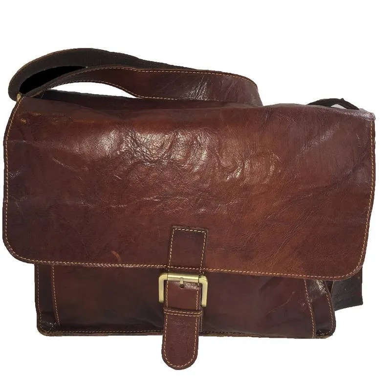 Bronco Cognac Messenger Bag