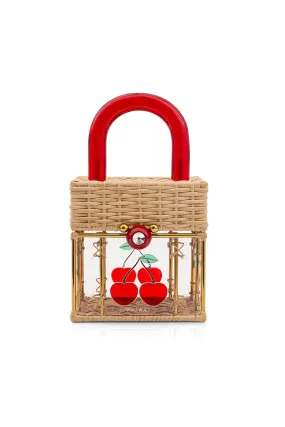 CACAU CHERRY TOP HANDLE BAG