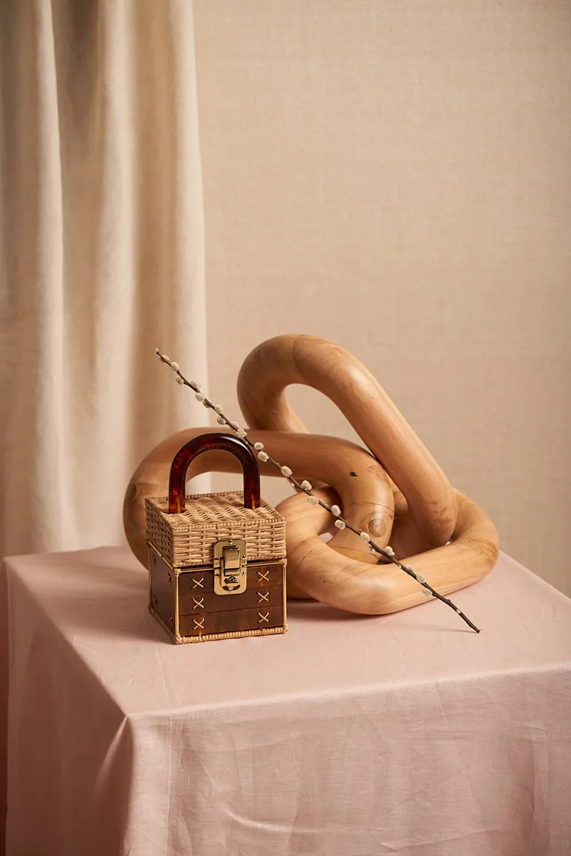 CACAU TURTLE TOP HANDLE BAG