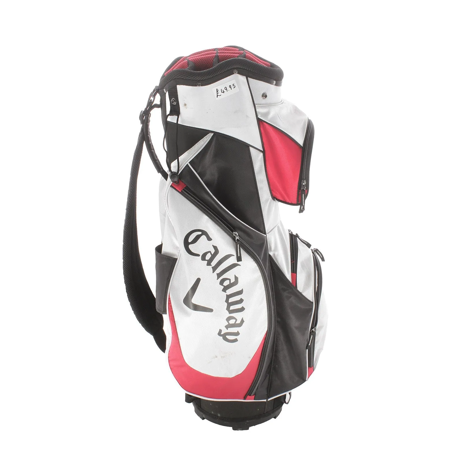 Callaway X Series Cart Bag - Black/White/Red