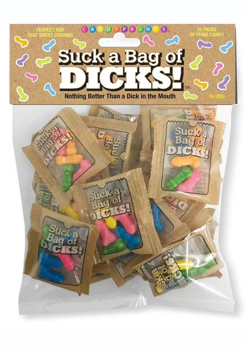Candyprints Suck A Bag Of Dicks Assorted Flavors