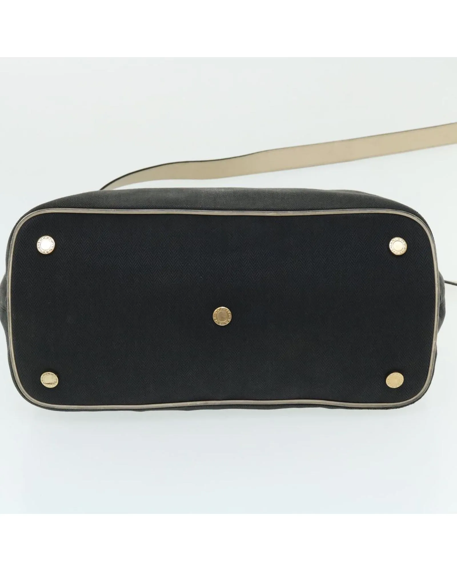 Canvas 2way Shoulder Bag Black