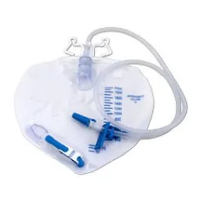 Cardinal Health ND2000H Premium Vented Drainage Bag with Double Hanger 1 Each