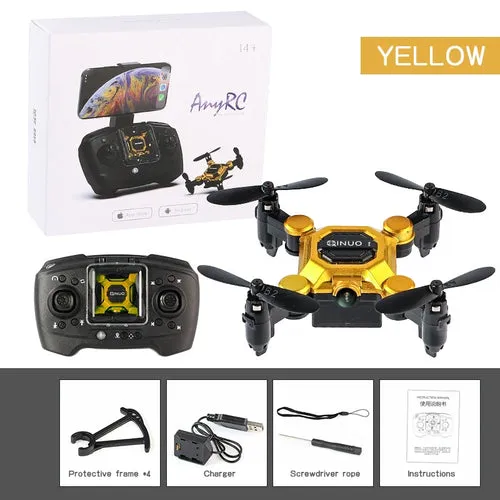 Compact 4K Mini Drone with HD Camera & WiFi FPV - Elevate Your Views!
