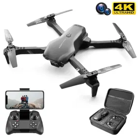 Compact 4K UHD Dual Camera Drone with WiFi and Foldable Design
