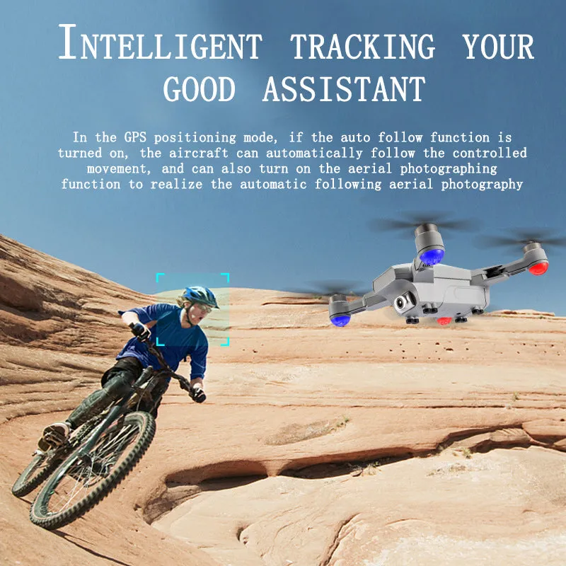 Compact WiFi Drone with 120° Wide Angle Lens – Foldable & Easy to Use