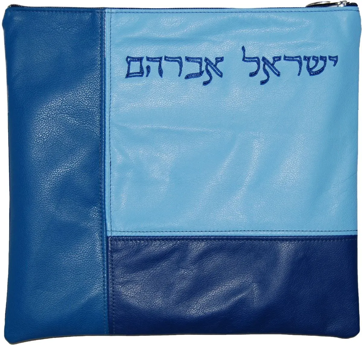 Contemporary Leather Tallis and Teffilin Bag 3 Colors Hand Sewn 200C-BL