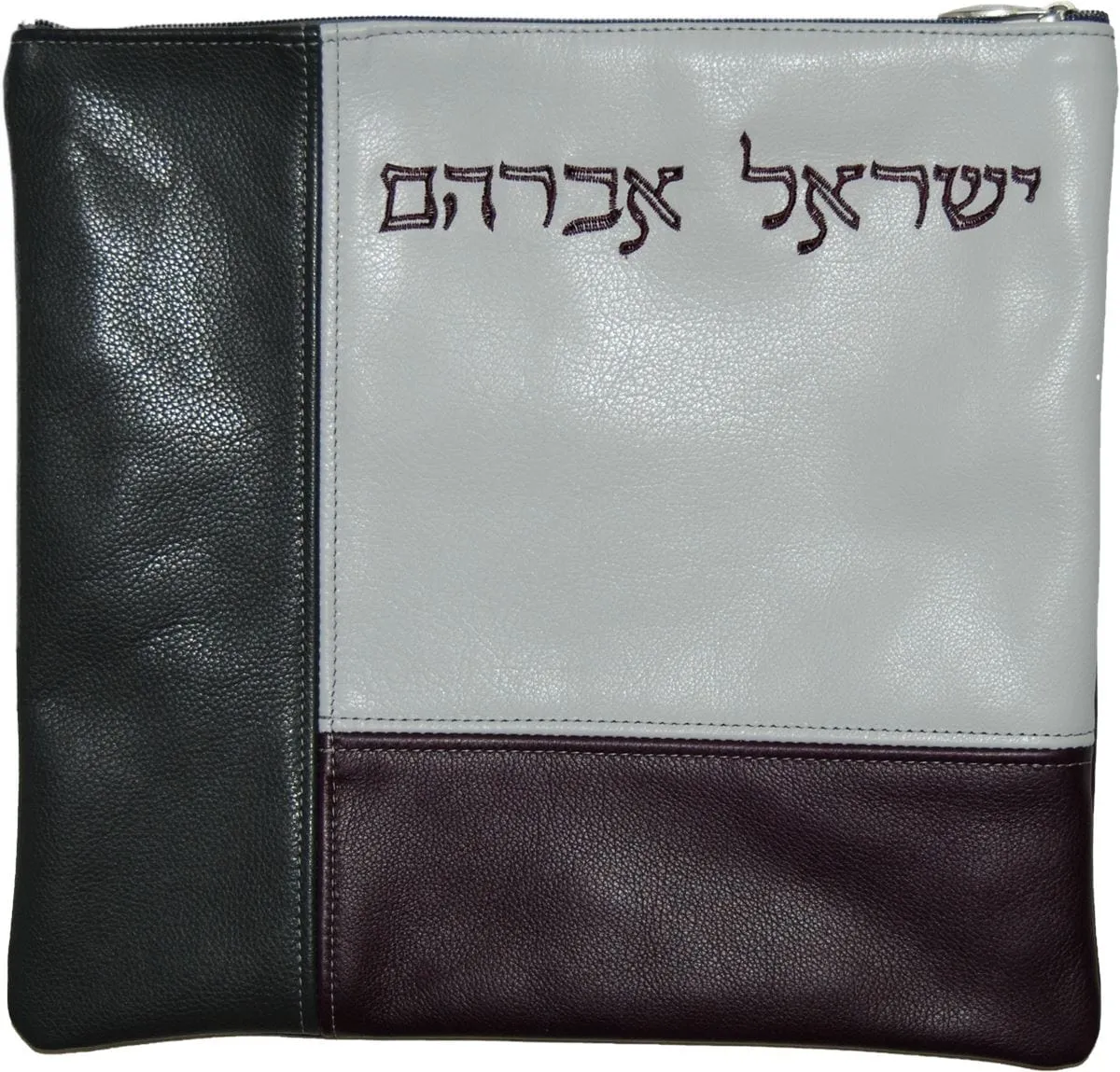 Contemporary Leather Tallis and Teffilin Bag 3 Colors Hand Sewn 200C-SLG